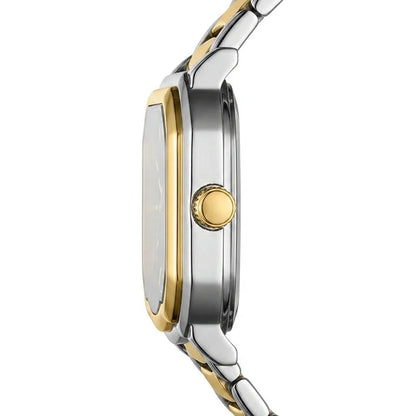 side view gold crown