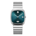 Silver- Teal