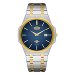 front view blue dial