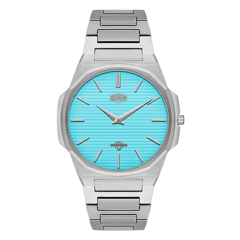 front view light blue dial