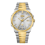 white dial two-tone