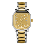 front gold textured dial