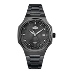 all black gunmetal