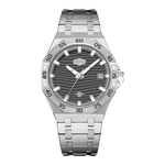 front view grey dial