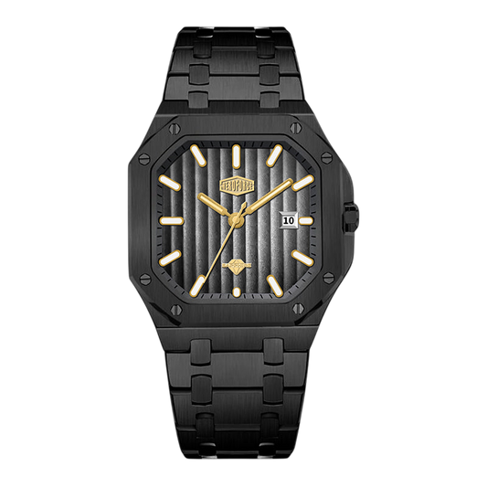 black watch gold accents