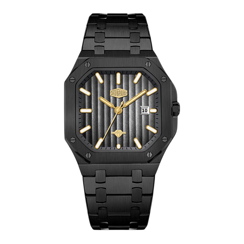 black watch gold accents