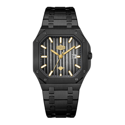 black watch gold accents
