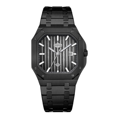 black watch silver accents