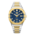 Silver Gold Blue