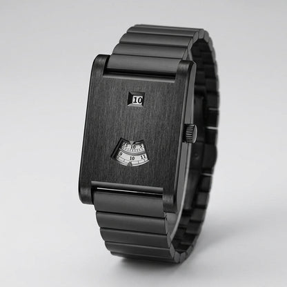 HeroForce 5035S Jump-Hour Rectangle Watch - Unique Digital-Analog Display