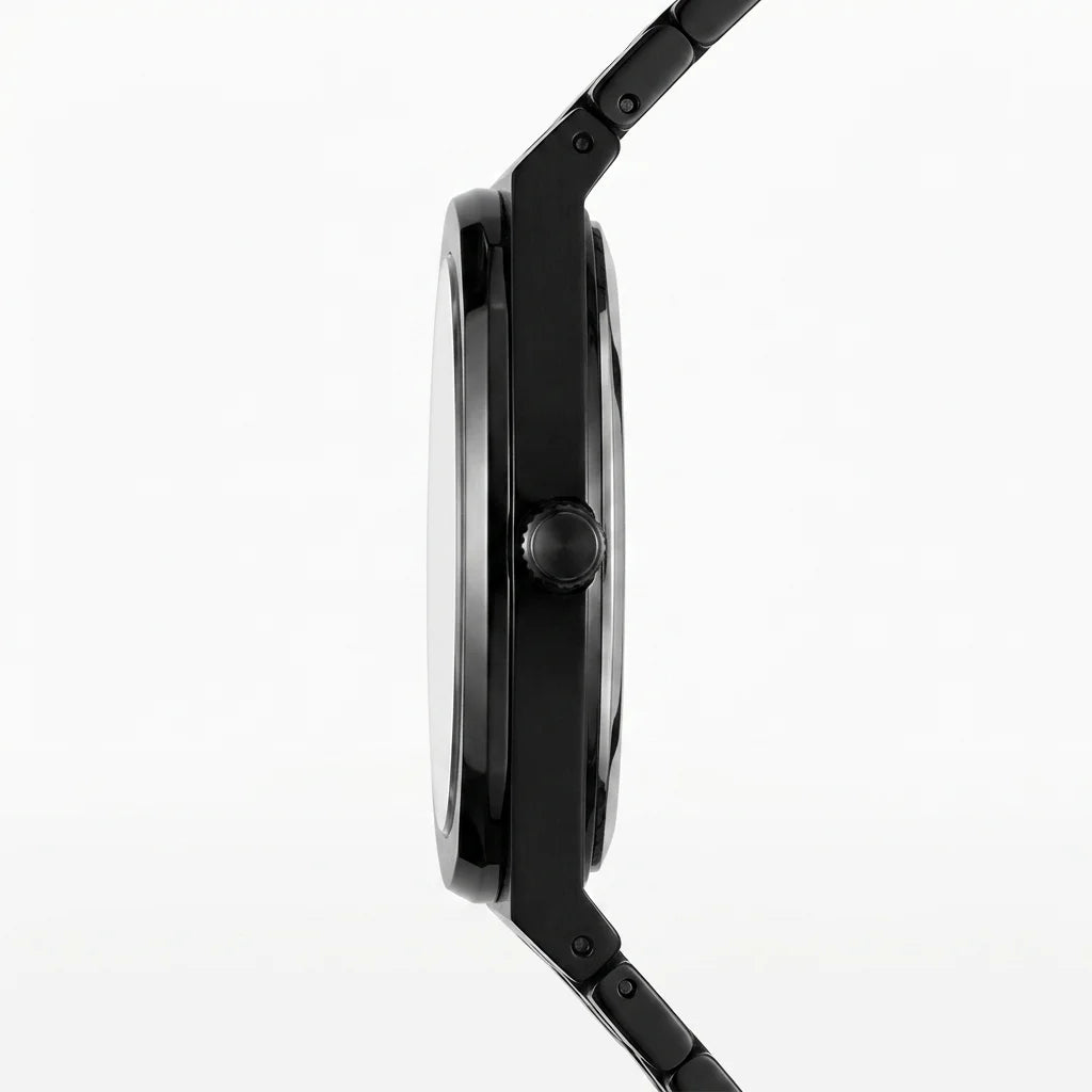 side profile black watch