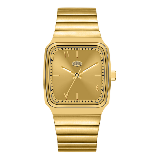 gold case gold dial