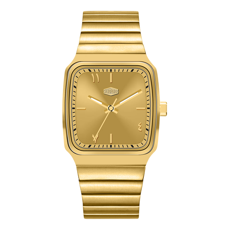 gold case gold dial