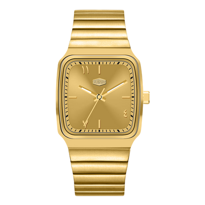 gold case gold dial