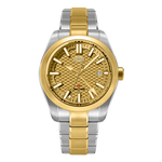 gold dial watch face