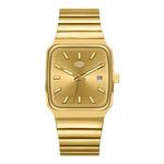 gold watch gold dial