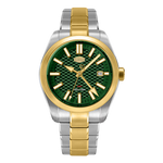 green dial watch face