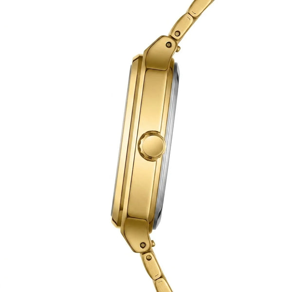 HeroForce 5002 - Luxury S - luxury watch, side profile, macro close-up, polished metal