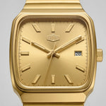 Heroforce 5002B Men's Ana - square dial, date window, quiet luxury