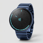 Heroforce 5003A Midnight - Dark dial, steel chronograph
