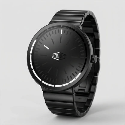 Heroforce 5003A Midnight - macro dial, sharp details, luxury, white background