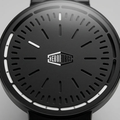 Heroforce 5003A Midnight - Modern Cyber Steel Watch