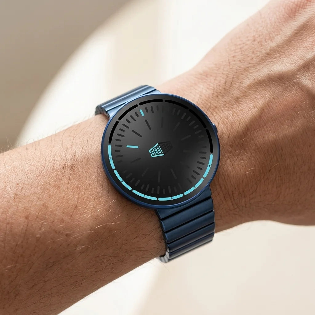 Heroforce 5003A Midnight - worn wrist luxury photorealistic