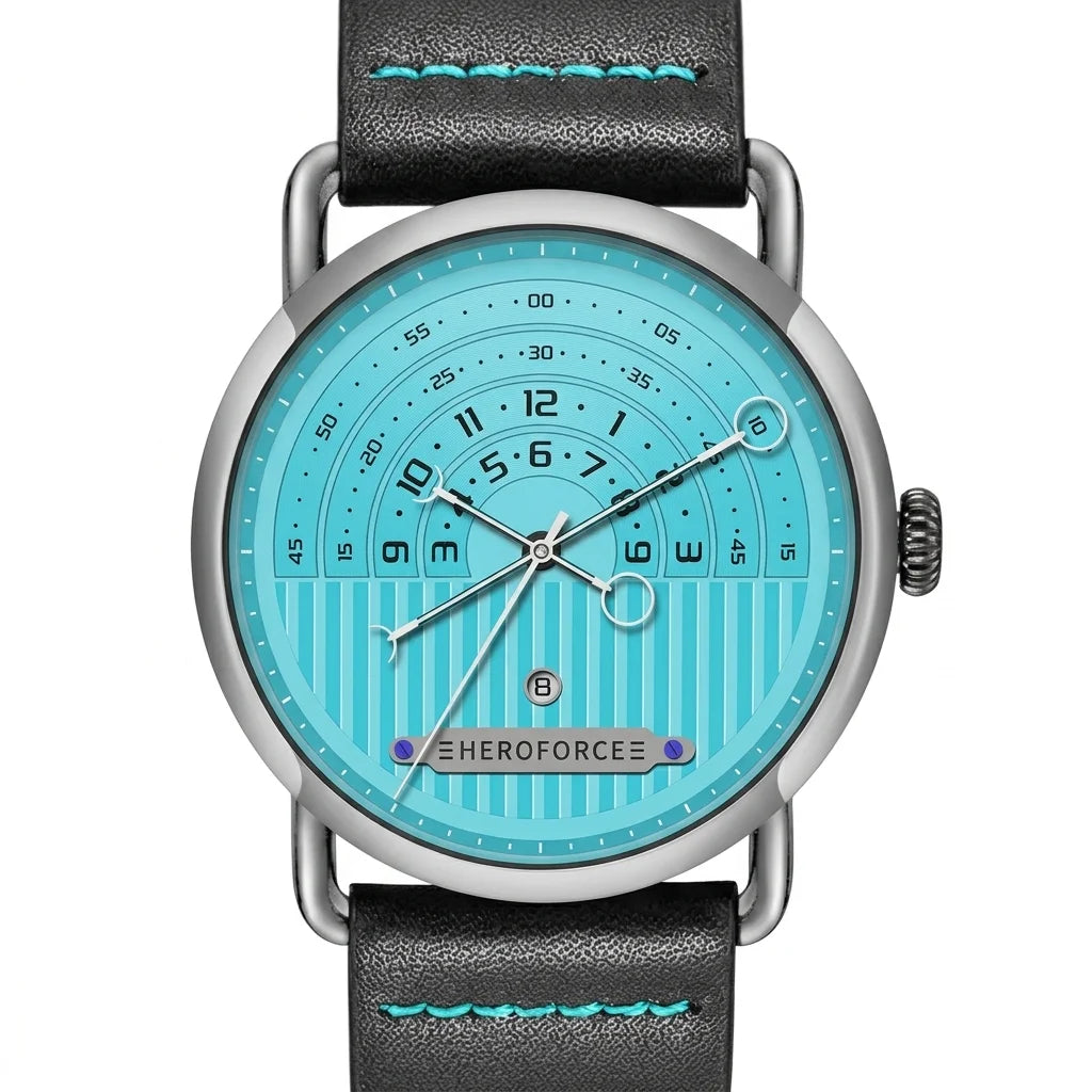 Heroforce 5005A HeroForce - dial macro, crisp details, luxury studio