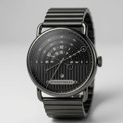 HeroForce 5005B full watch view, dark metal