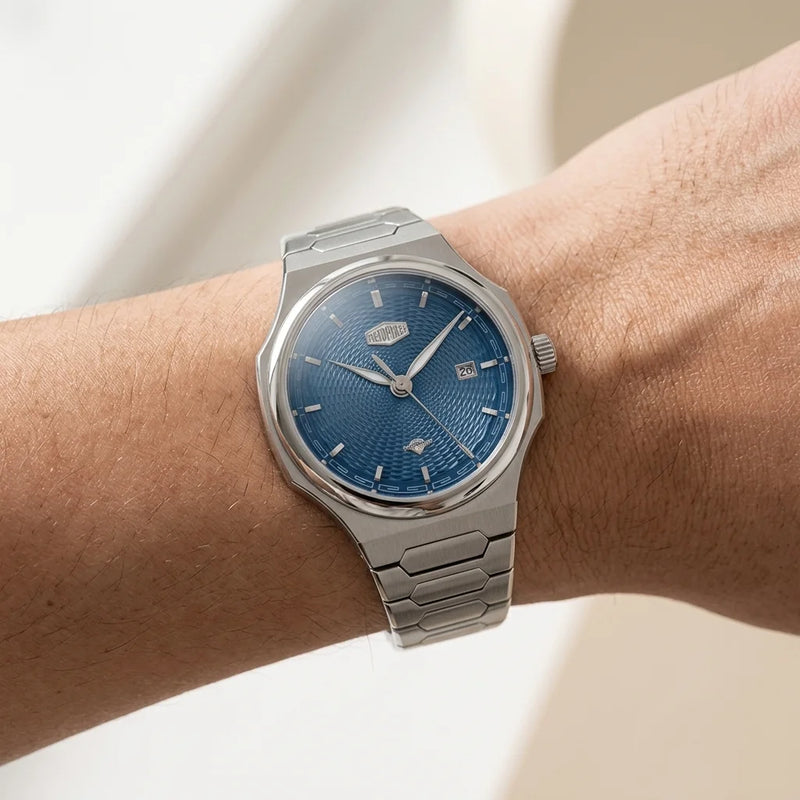 Heroforce 5006 Silver Dar - silver luxury wrist watch
