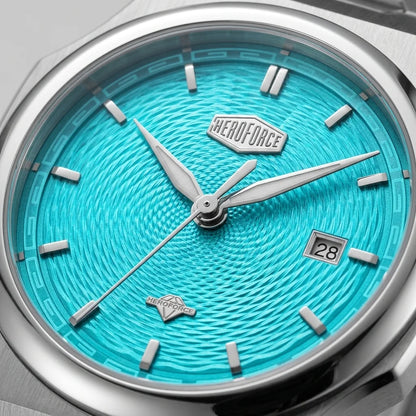 Heroforce 5006 Sunburst R - luxury watch, radial dial, sunburst ripple