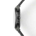 Heroforce 5006 Sunburst R - side profile, luxury watch, metal casing, crown detail