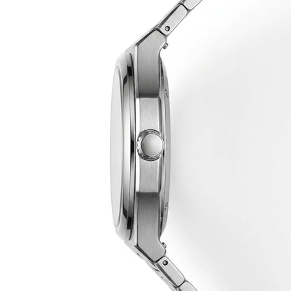Heroforce 5006 Sunburst R - side profile, luxury watch, macro detail, steel case