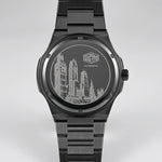 HeroForce 5008 Azure Stea - caseback, engraved, premium, detail