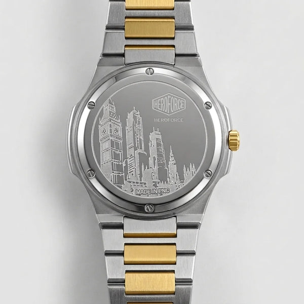 Heroforce 5008 Azure Stealth - watch on wrist lifestyle
