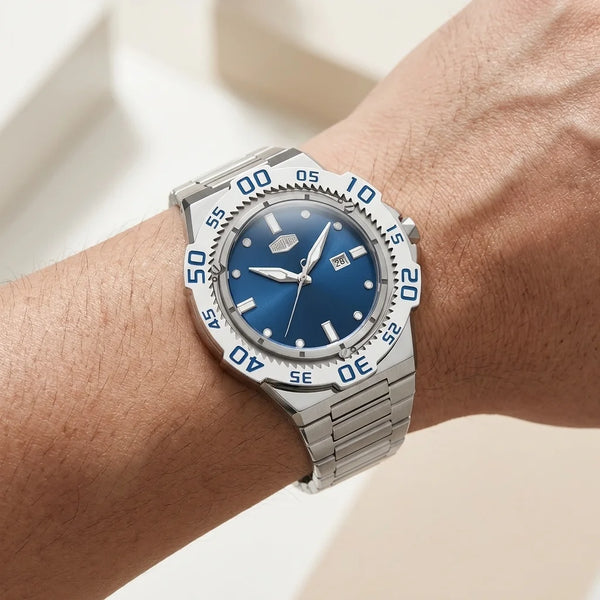 HeroForce 5009 Sport Luxu - luxury watch, wrist shot, minimalist