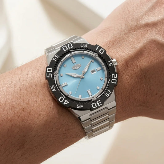 Heroforce 5009 Sport Luxu - wrist watch, modern luxury, elegant, photorealistic