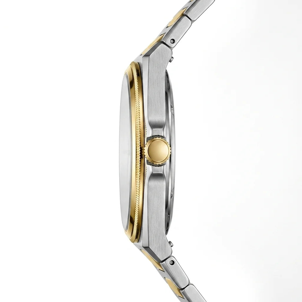 HeroForce 5012 Luxury Men - luxury watch, side profile, metal case, studio quality