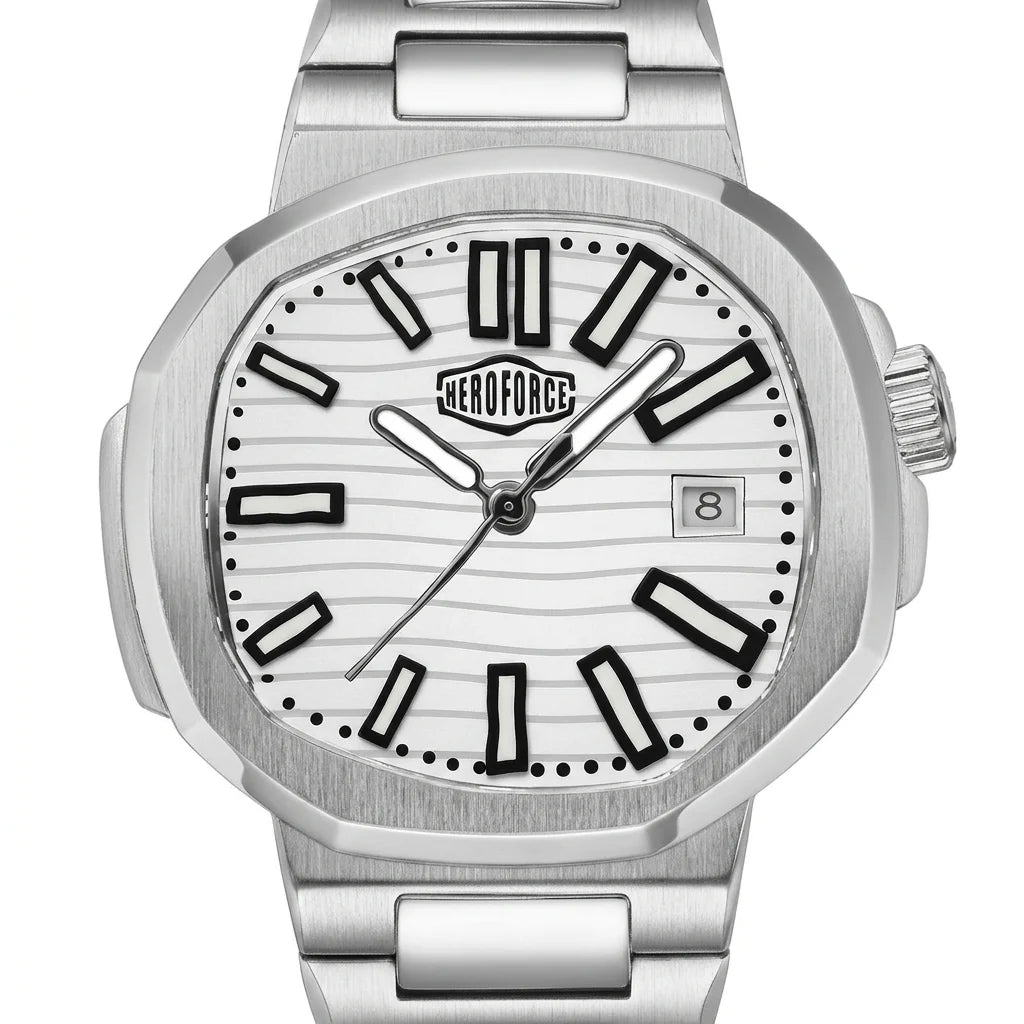 Heroforce 5019 Classic Me - macro dial, crisp details, luxury watch