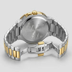 HeroForce 5019 Classic Me - rear 3/4, two-tone bracelet, open clasp, luxury watch