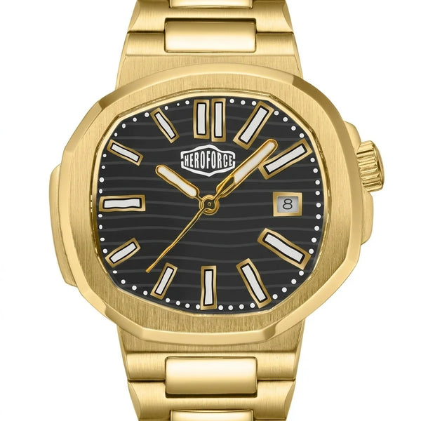 Heroforce 5019 Classic Me - watch dial, macro, luxury, precise