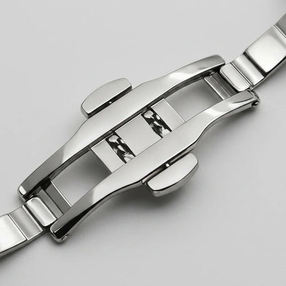 HeroForce 5023A Luxury Oc - watch strap, metal buckle, luxury detail, macro view