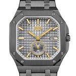 Heroforce 5025A Shadow Prestige Men's Quartz Watch - Watch Dial Macro, White Studio Premium, Sharp Diffused Detail