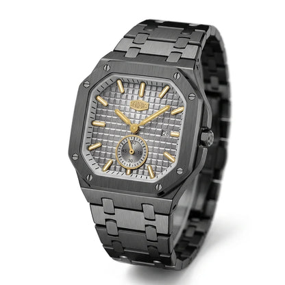 Heroforce 5025A Shadow Prestige Men's Quartz Watch - Studio, Luxury, Minimalist, Timepiece