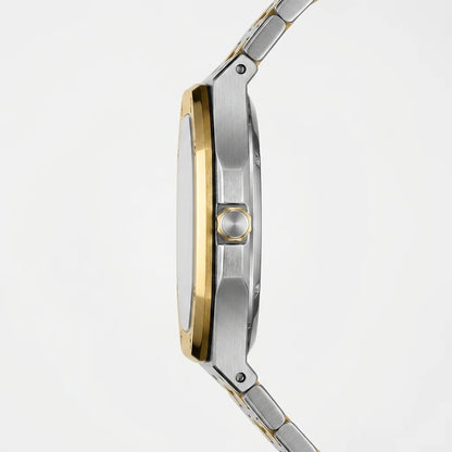 HeroForce 5025B Ribbed Di - two-tone, open deployant, caseback, studio