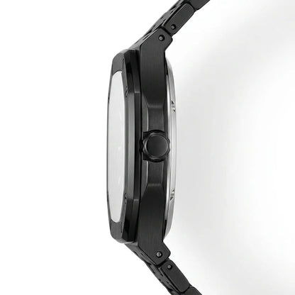 Heroforce 5025B Ribbed Di - luxury watch, side profile, ribbed detail, metal case