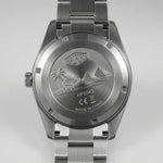 HeroForce 5031 Silver Lig - caseback, engraved detail, premium studio