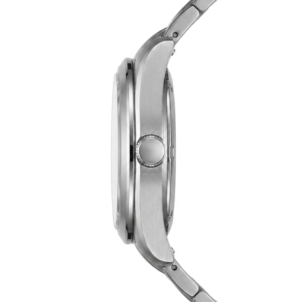 HeroForce 5031 Silver Lig - silver luxury watch, side profile