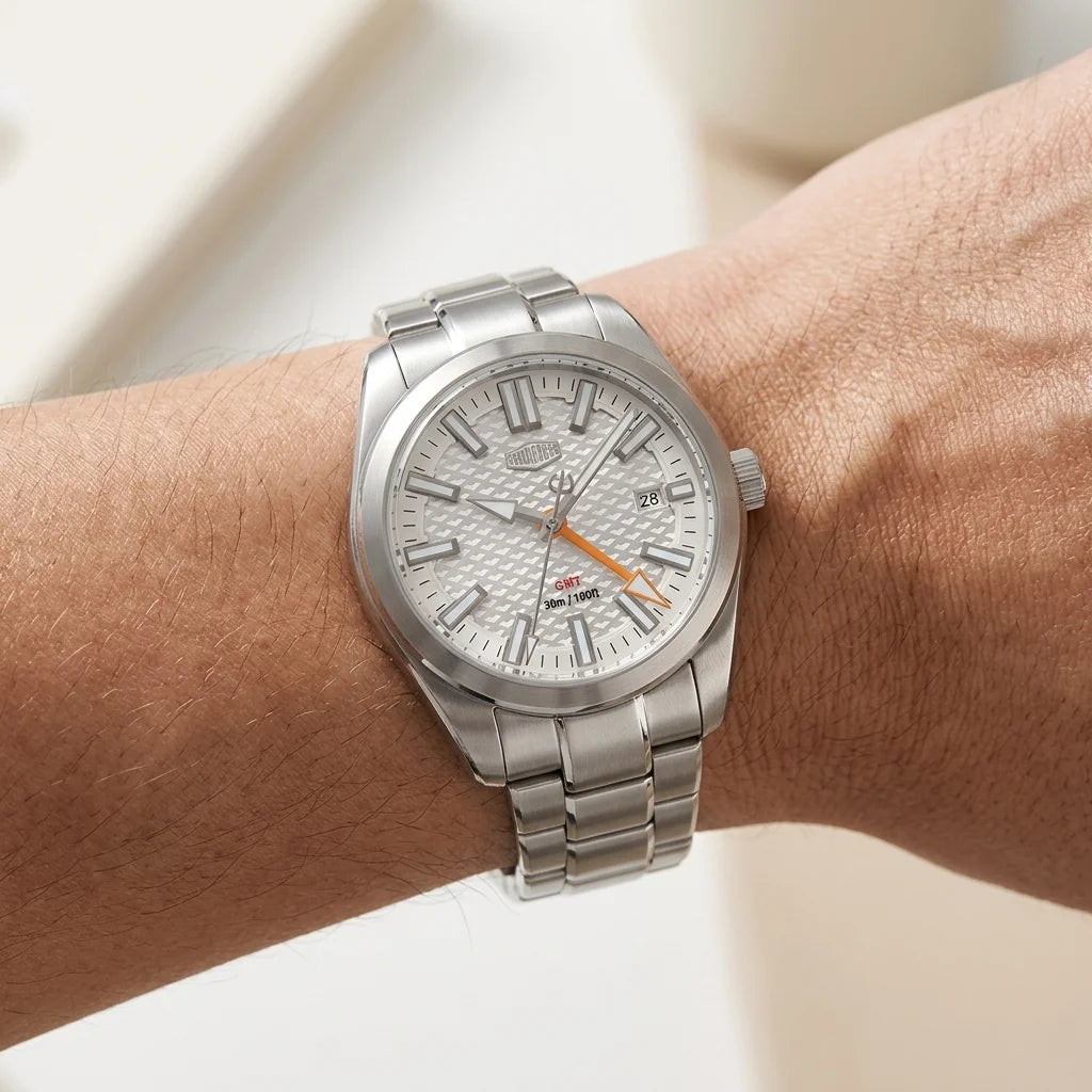 HeroForce 5031 Silver Lig - silver watch, wrist, luxury, modern