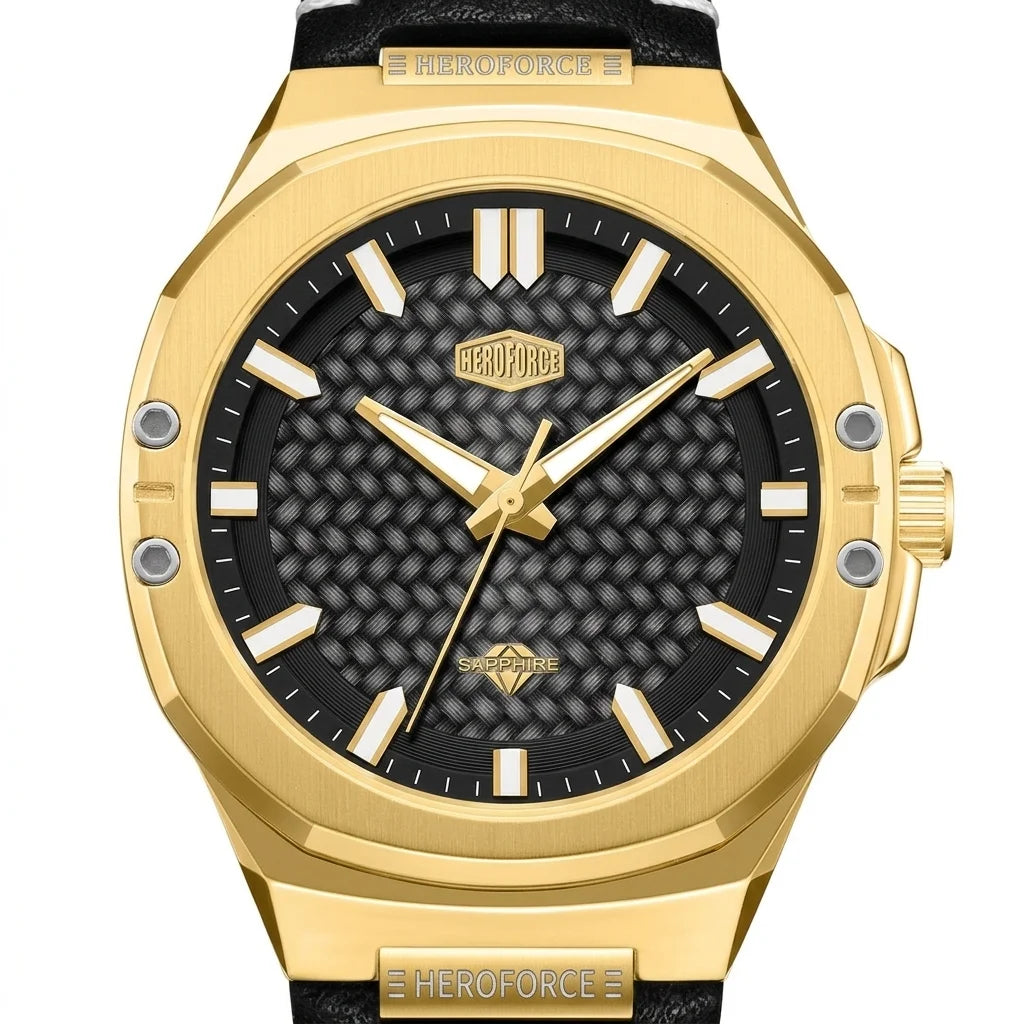 Heroforce 5033B Luxury Me - macro dial, luxury, sharp detail